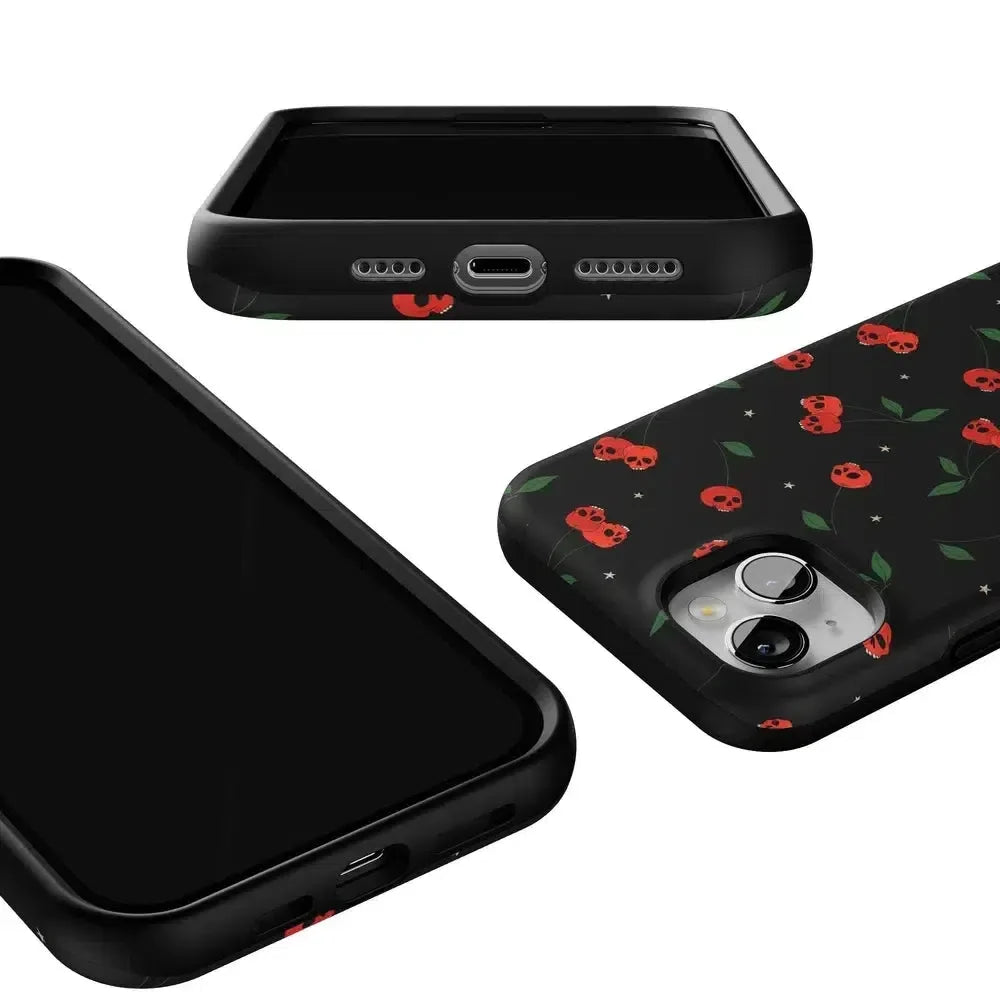 Sweet Revenge | Cherry Skulls Case Phone Case Casetry