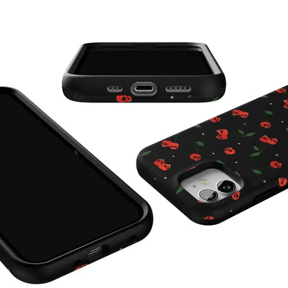 Sweet Revenge | Cherry Skulls Case Phone Case Casetry
