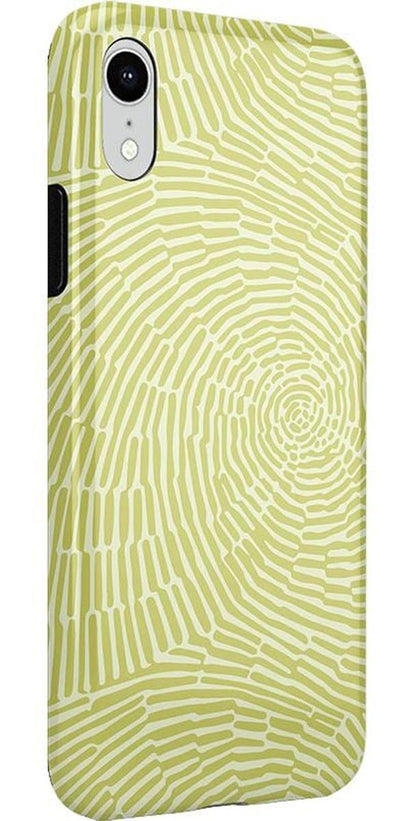 Swirl Away | Tea Green Geometric Case iPhone Case get.casely