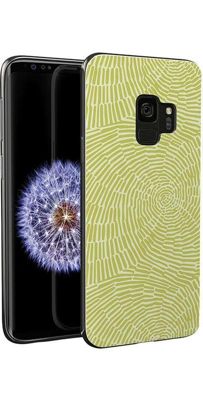 Swirl Away | Tea Green Geometric Samsung Case Samsung Case get.casely
