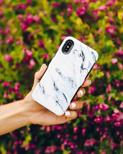 Take Me for Granite | White Marble Case iPhone Case get.casely