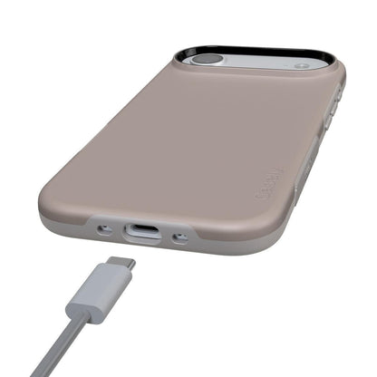 Taupe on Nude | Ultra-Protective Bold Case iPhone Case get.casely
