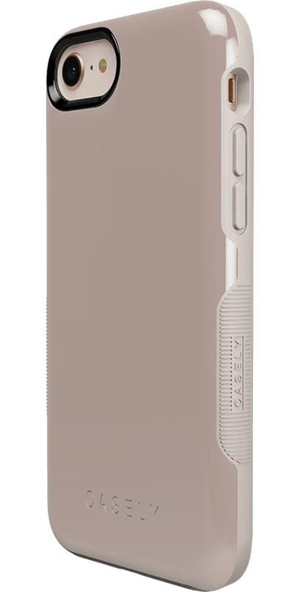 Taupe on Nude | Solid Beige Color Minimalist Case iPhone Case get.casely