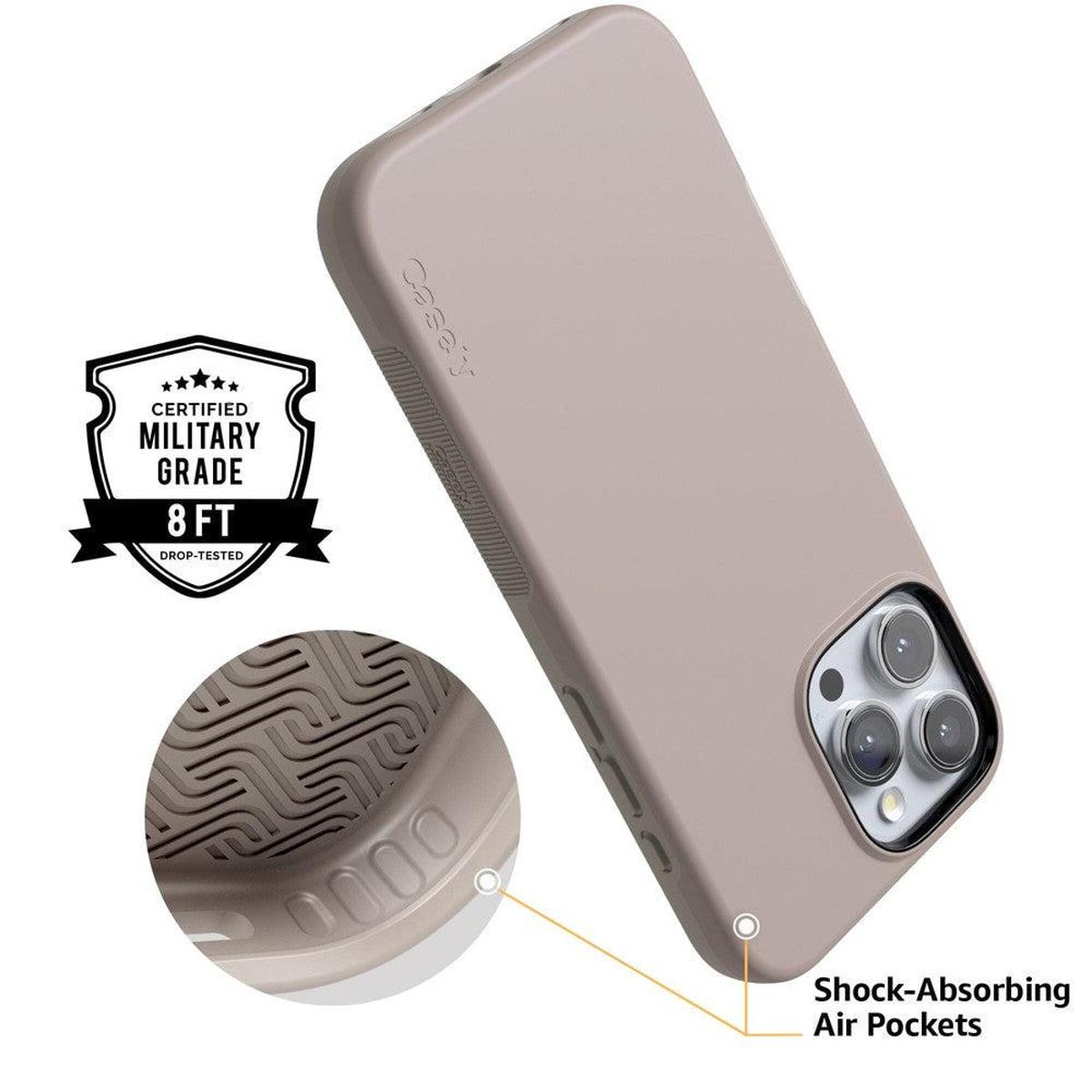 Taupe on Nude | Ultra-Protective Bold Case iPhone Case get.casely
