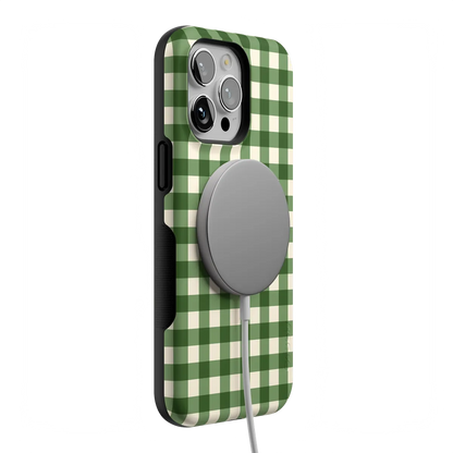 Checked Twice | Green Plaid Case