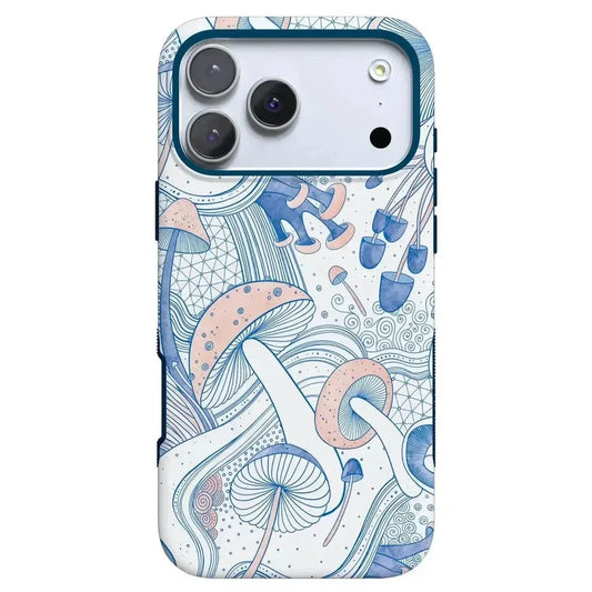The Fun Guy | Enchanted Forest Mushroom Floral Case iPhone Case get.casely Bold Flex + MagSafe® iPhone 17 Pro Max