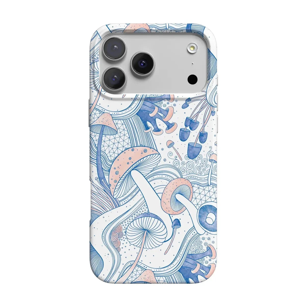 The Fun Guy | Enchanted Forest Mushroom Floral Case iPhone Case get.casely Classic + MagSafe® iPhone 17 Pro Max
