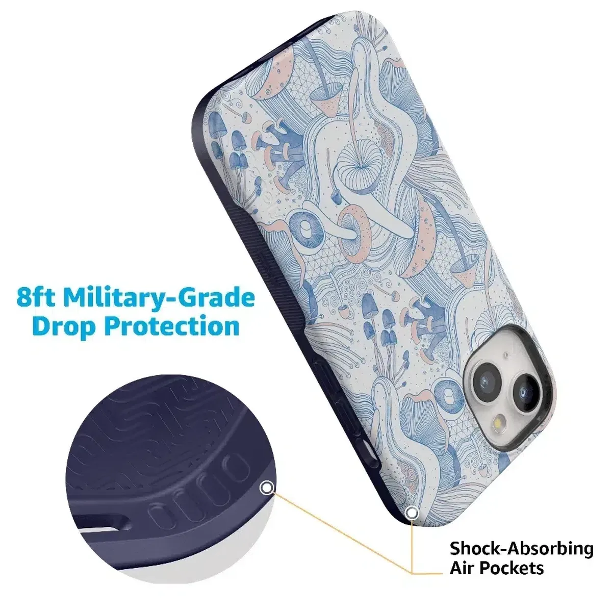 The Fun Guy | Enchanted Forest Mushroom Floral Case iPhone Case get.casely