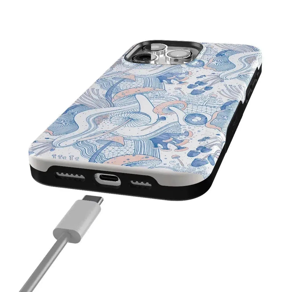 The Fun Guy | Enchanted Forest Mushroom Floral Case iPhone Case get.casely