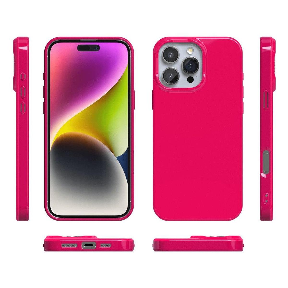 Think Pink | Solid Neon Pink Case iPhone Case get.casely