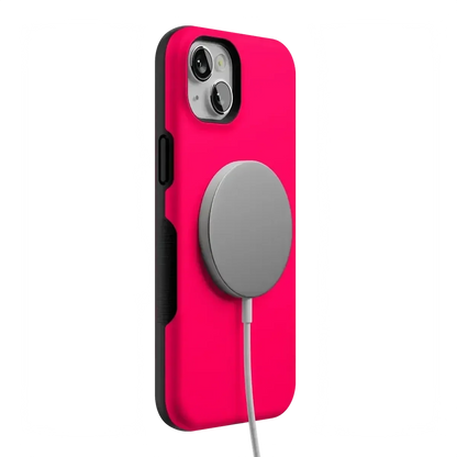 Think Pink | Solid Neon Pink Case iPhone Case get.casely