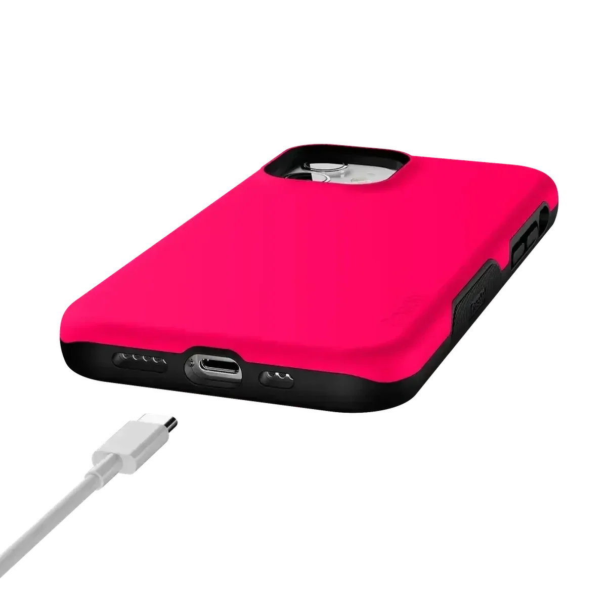 Think Pink | Solid Neon Pink Case iPhone Case get.casely