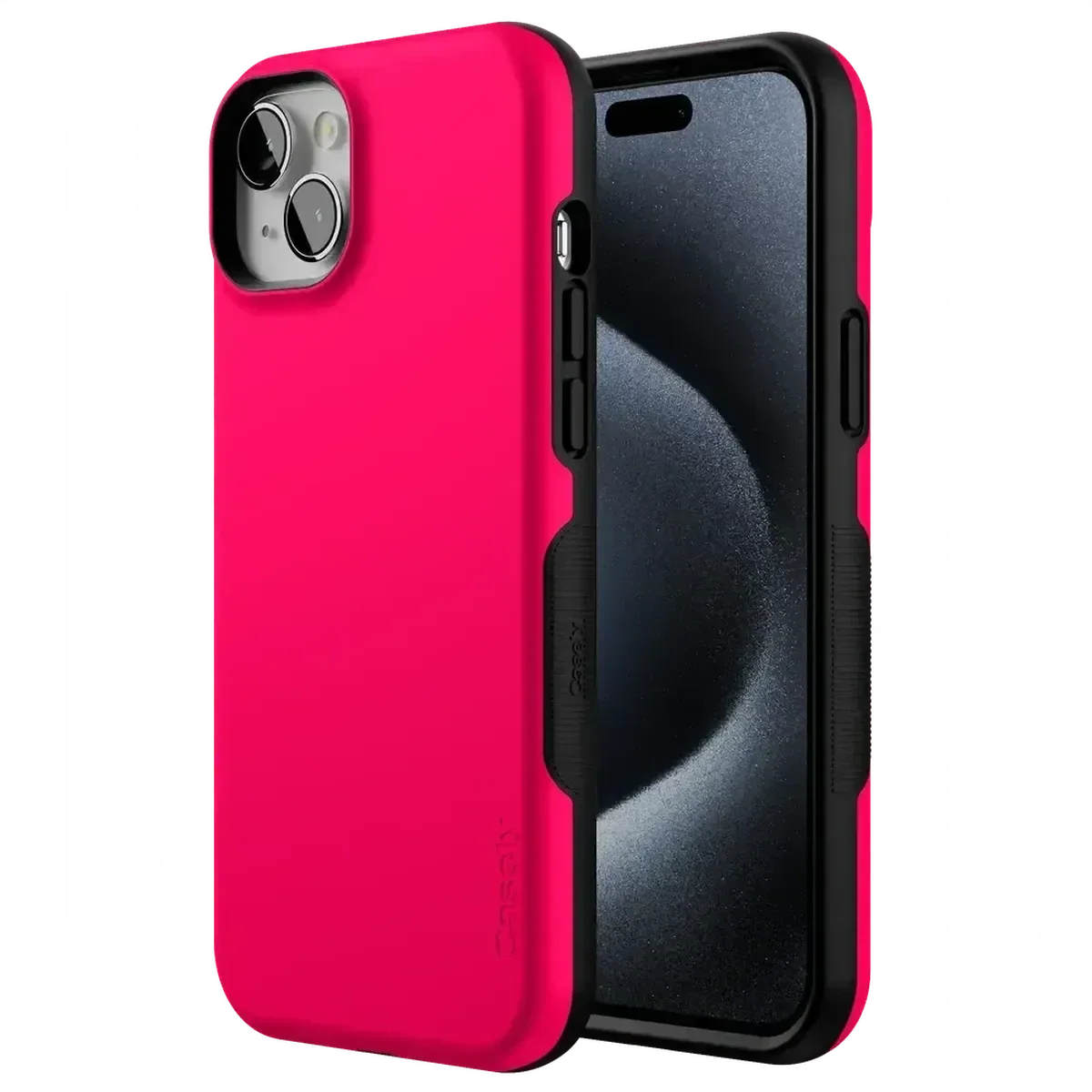 Think Pink | Solid Neon Pink Case iPhone Case get.casely