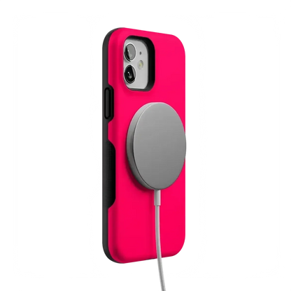 Think Pink | Solid Neon Pink Case iPhone Case get.casely