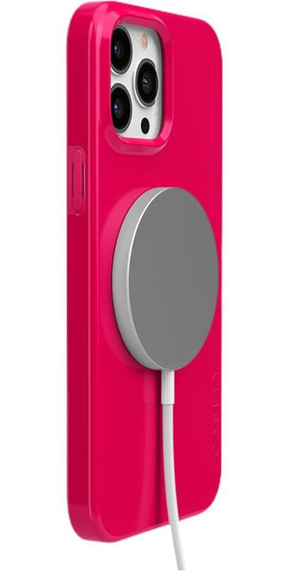 Think Pink | Solid Neon Pink Case iPhone Case get.casely