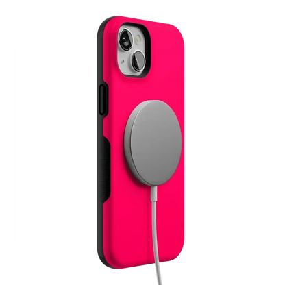Think Pink | Solid Neon Pink Case iPhone Case get.casely