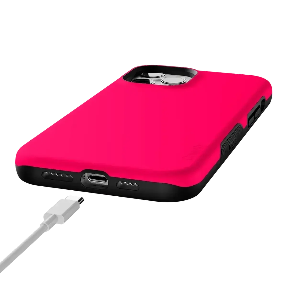 Think Pink | Solid Neon Pink Case iPhone Case get.casely