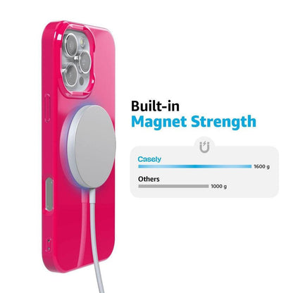 Think Pink | Solid Neon Pink Case iPhone Case get.casely