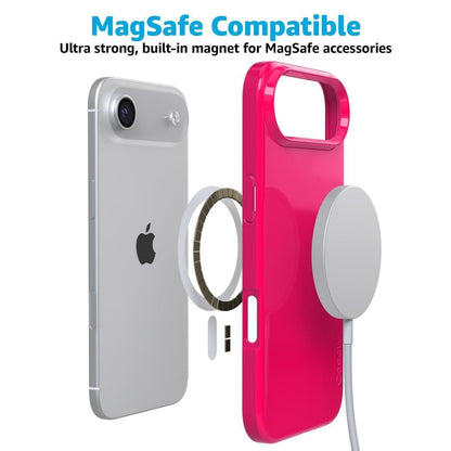 Think Pink | Solid Neon Pink Case iPhone Case get.casely