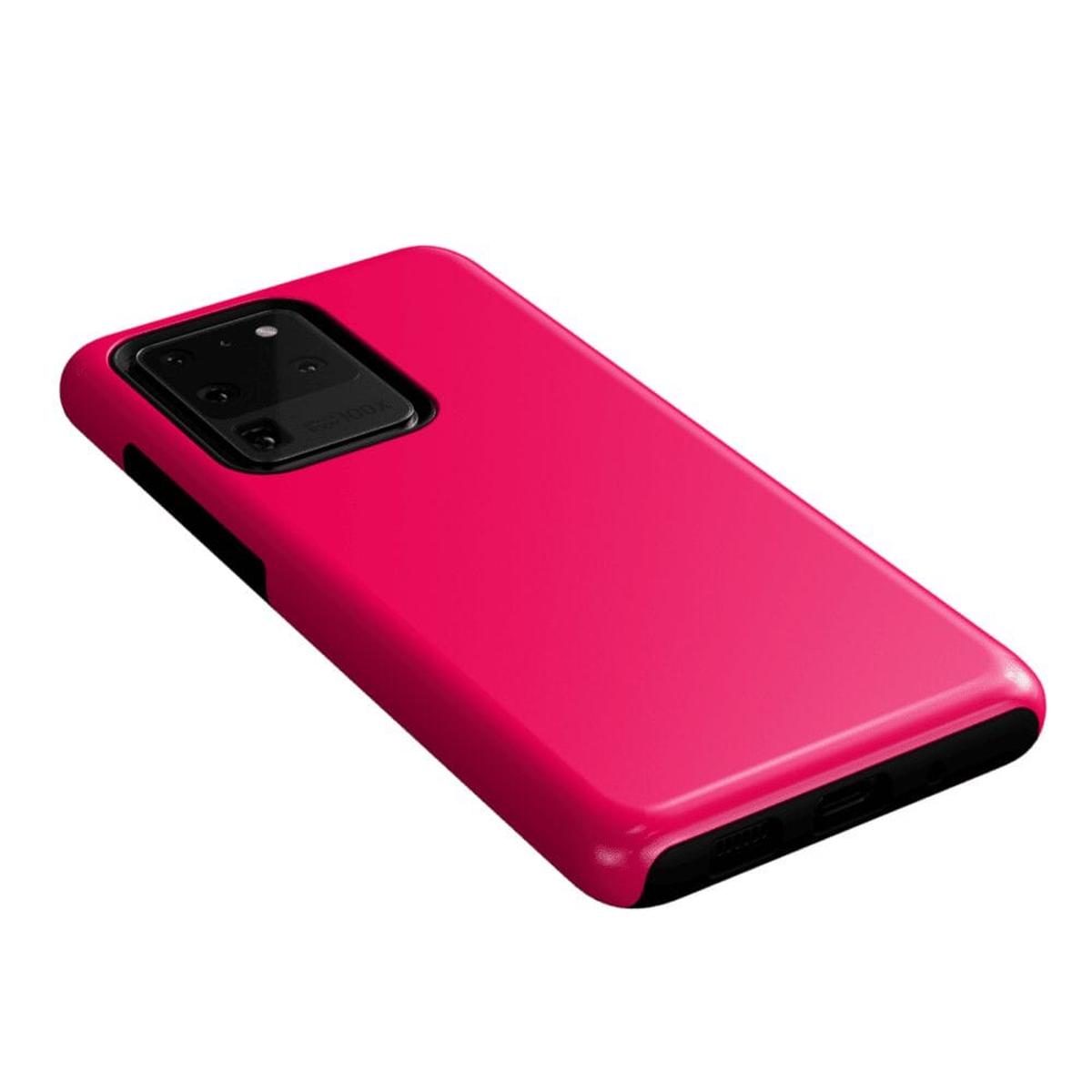 Think Pink | Solid Neon Pink Samsung Case Samsung Case Casetry