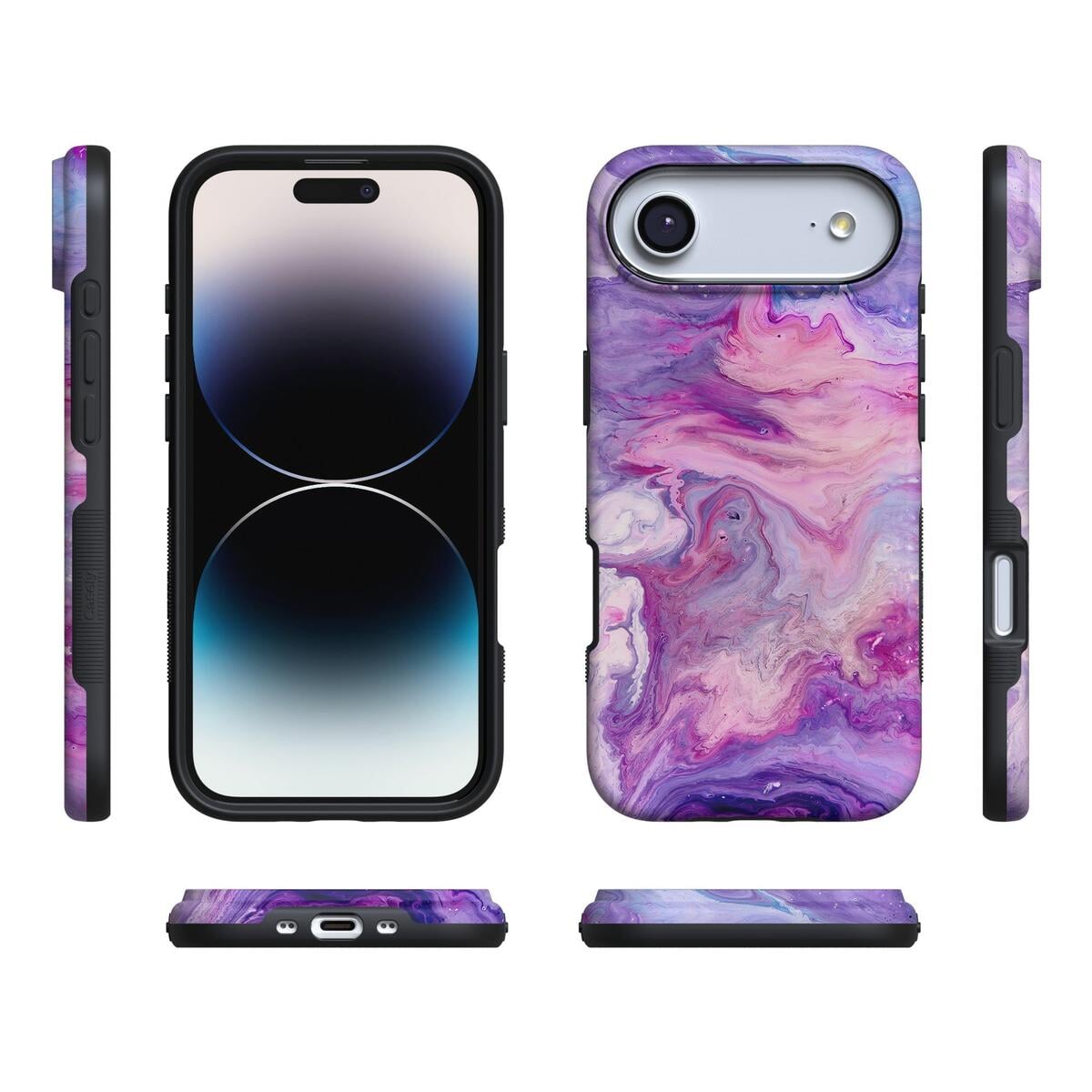 Tie Dying Over You | Purple Marble iPhone Case iPhone Case get.casely