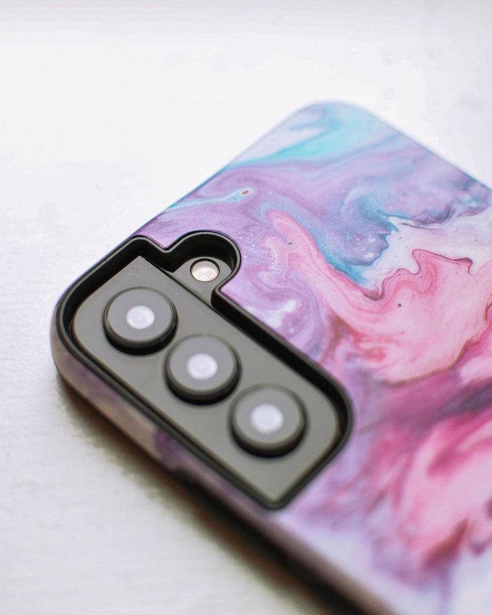 Tie Dying Over You | Purple Marble Samsung Case Samsung Case get.casely