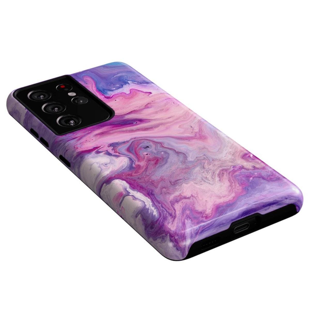 Tie Dying Over You | Purple Marble Samsung Case Samsung Case Casetry