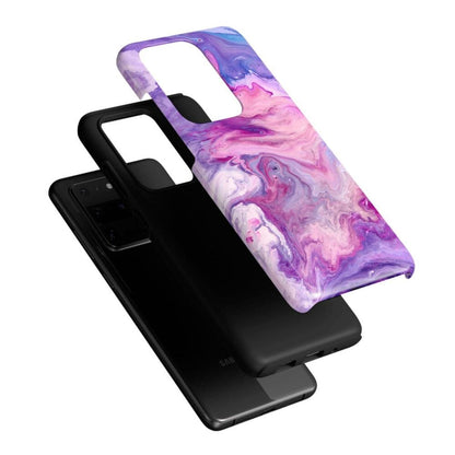 Tie Dying Over You | Purple Marble Samsung Case Samsung Case Casetry