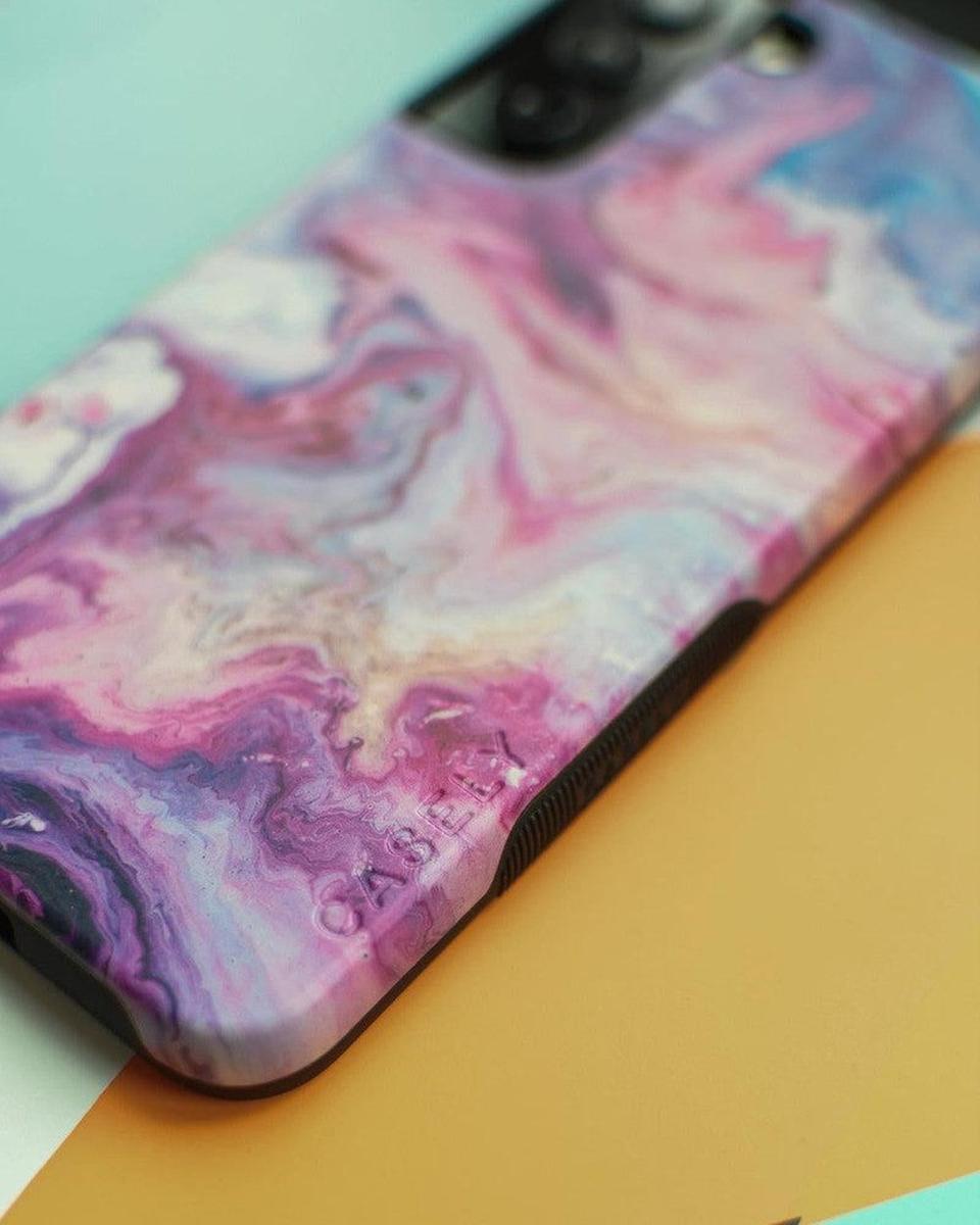 Tie Dying Over You | Purple Marble Samsung Case Samsung Case get.casely