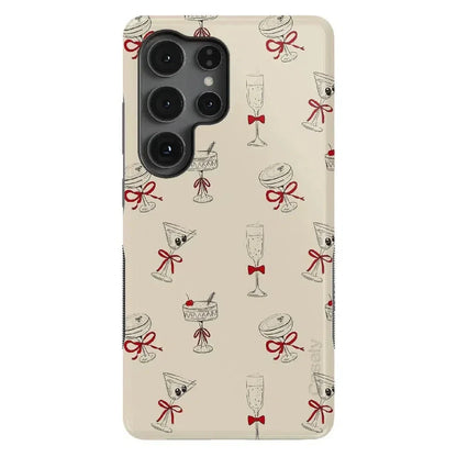 Tini | Kitty and Vibe Holiday Case Phone Case Casetry Bold Flex + MagSafe® Galaxy S25 Ultra
