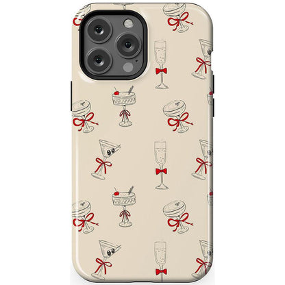 Holiday Party | Kitty and Vibe Holiday Case Phone Case Casetry Essential + MagSafe® iPhone 13 Pro Max