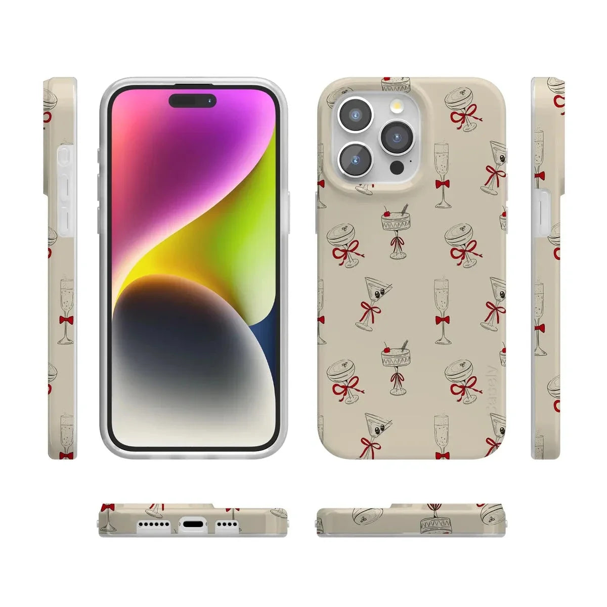 Tini | Kitty and Vibe Holiday Case Phone Case Casetry
