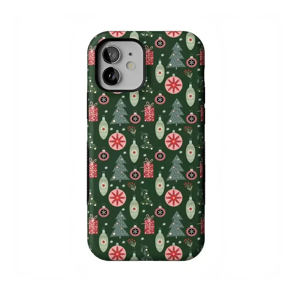 Tinsel Town | Christmas Ornament Case Phone Case Casetry Bold Flex + MagSafe® iPhone 12
