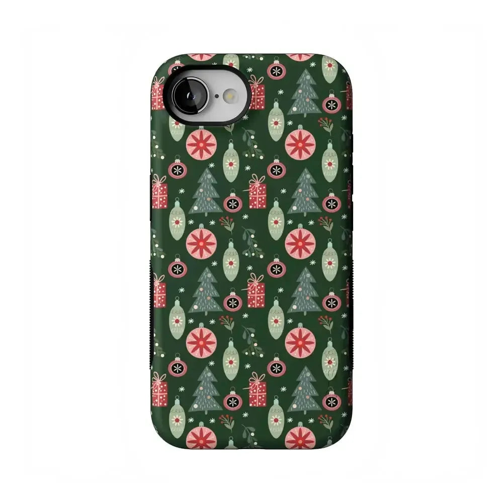 Tinsel Town | Christmas Ornament Case Phone Case Casetry Bold Flex + MagSafe® iPhone 16e