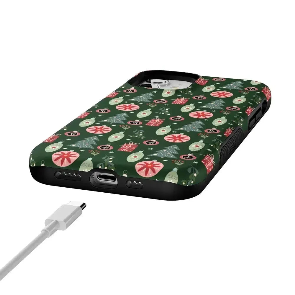 Tinsel Town | Christmas Ornament Case Phone Case Casetry