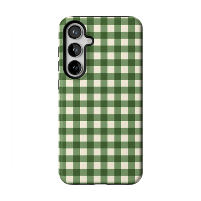 Checked Twice | Green Plaid Case