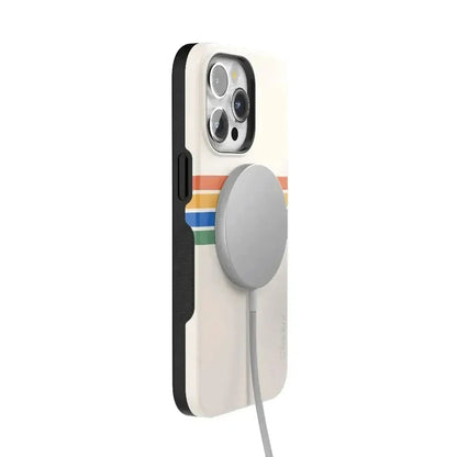 Totally Groovy | Rainbow Stripes Color Block Case iPhone Case get.casely