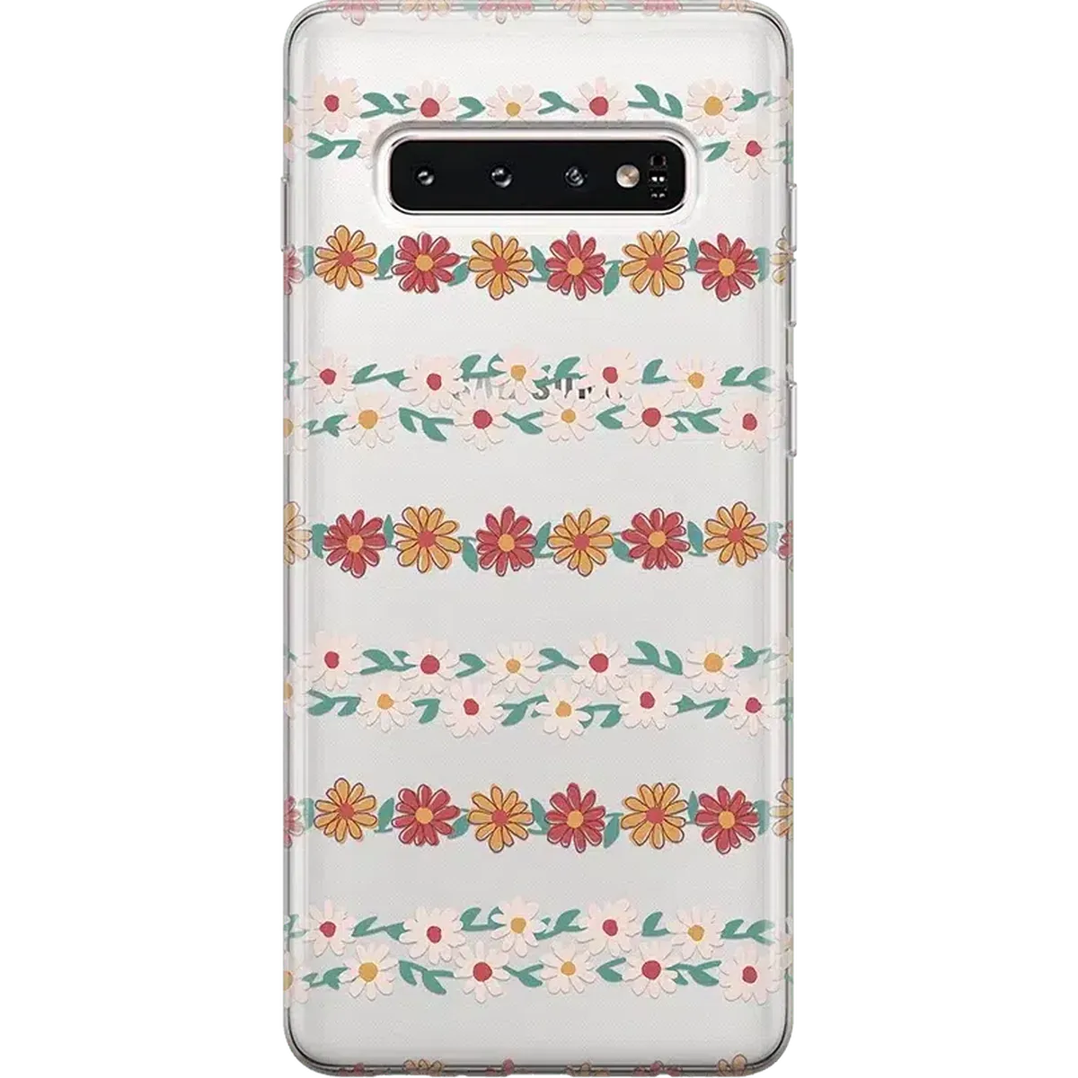 Totally Rad | Daisy Print Floral Samsung Case Samsung Case get.casely Classic Galaxy S10 Plus