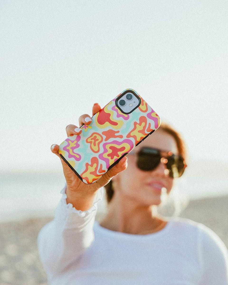 Color Splash | Abstract Retro Case iPhone Case get.casely