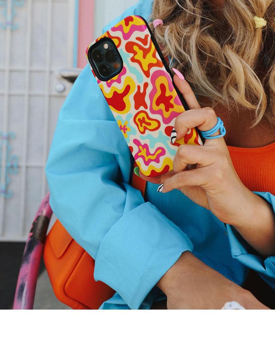 Color Splash | Abstract Retro Case iPhone Case get.casely
