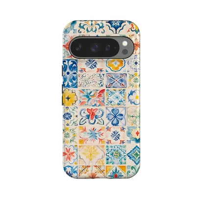 Tuscan Tiles | Dolce Vita Case iPhone Case get.casely Essential + MagSafe® Google Pixel 10 Pro