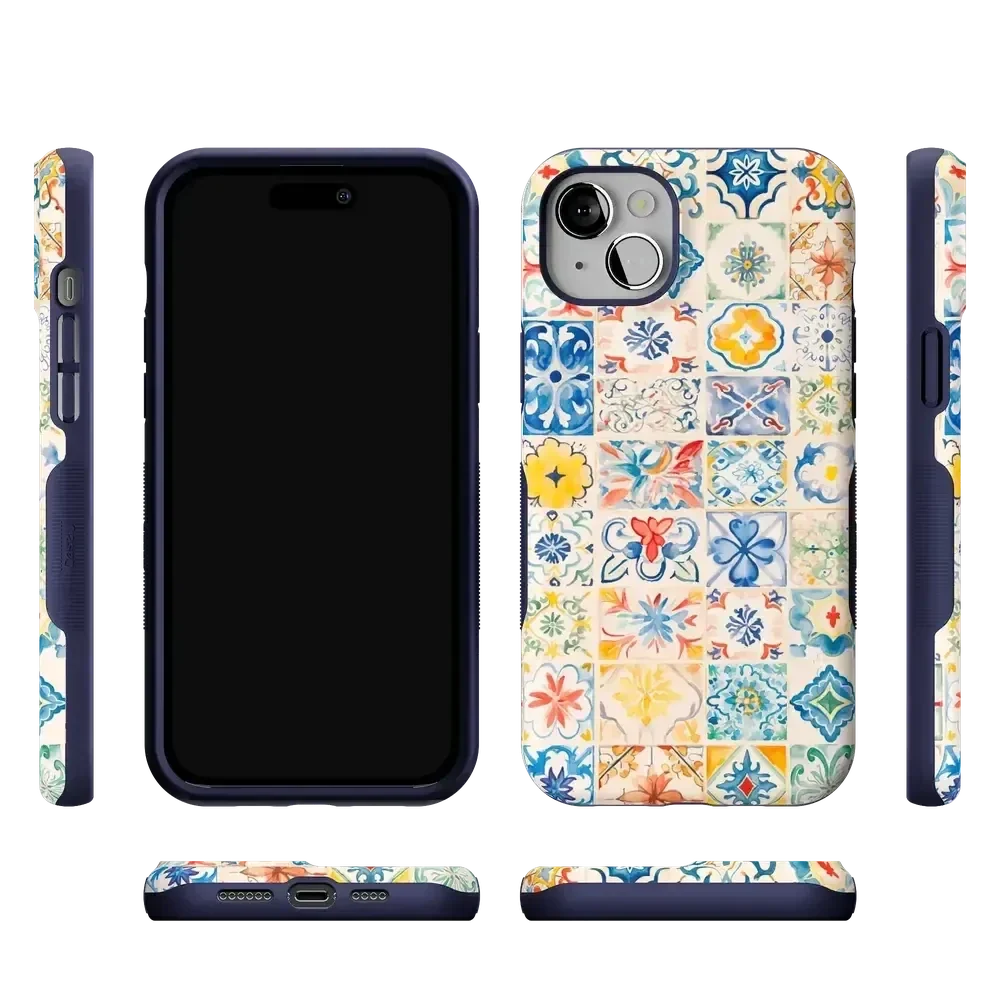 Tuscan Tiles | Dolce Vita Case iPhone Case get.casely