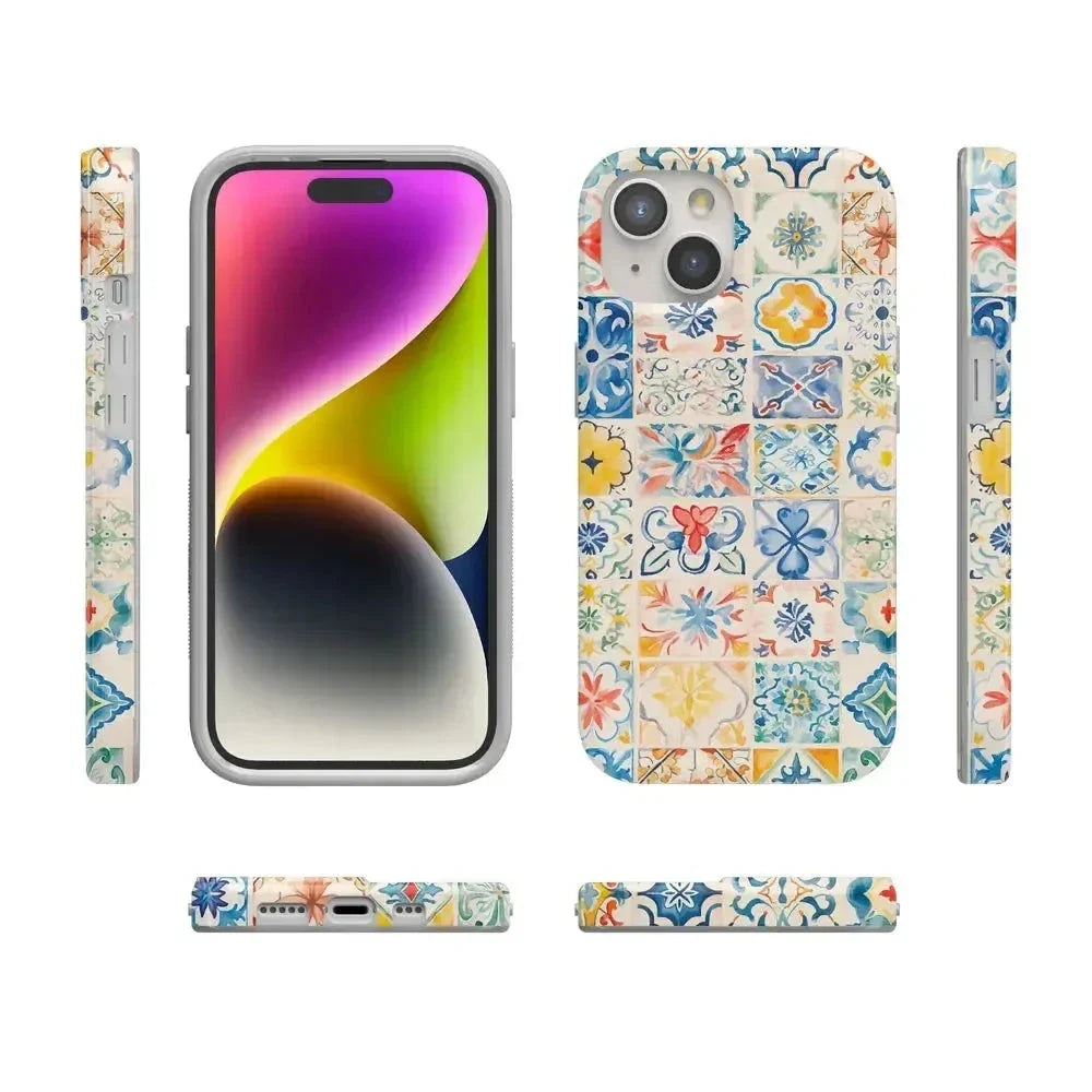 Tuscan Tiles | Dolce Vita Case iPhone Case get.casely