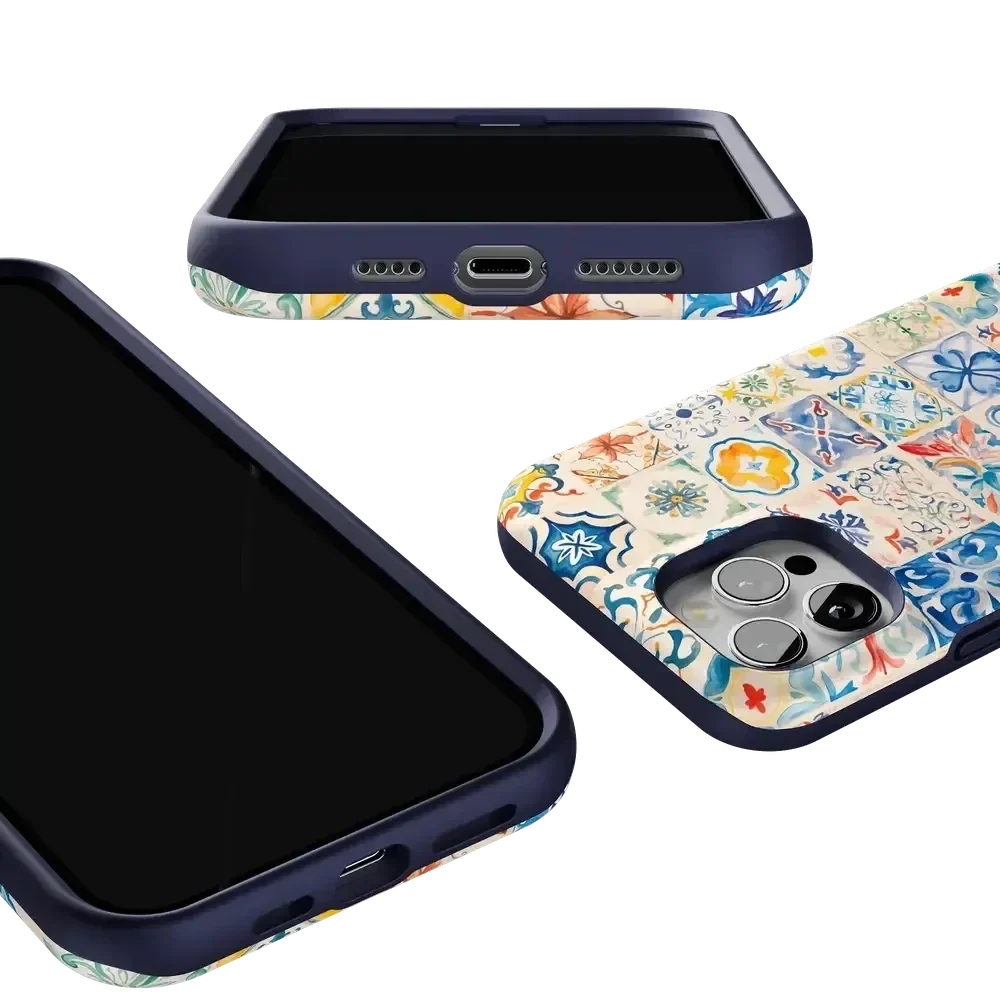 Tuscan Tiles | Dolce Vita Case iPhone Case get.casely