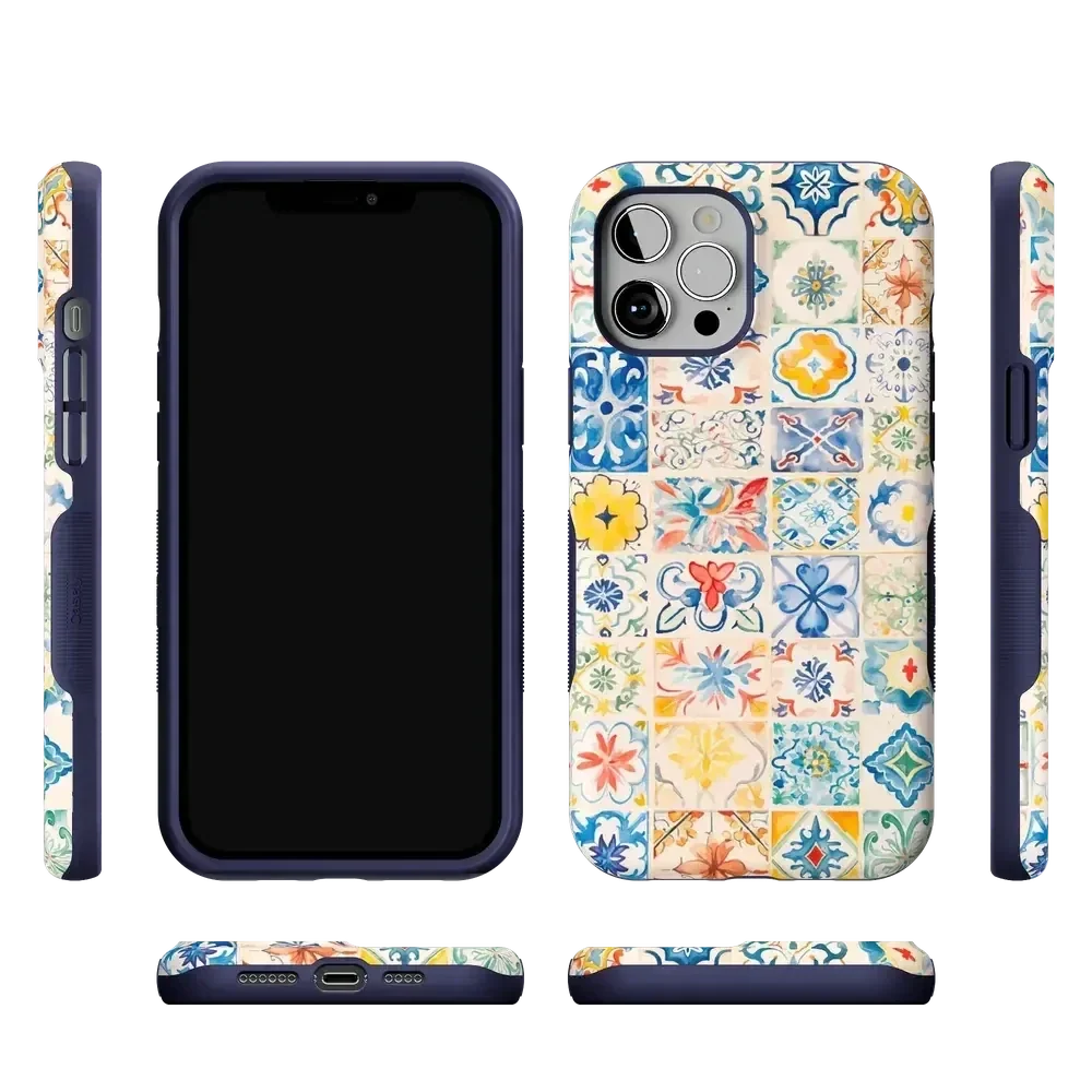 Tuscan Tiles | Dolce Vita Case iPhone Case get.casely