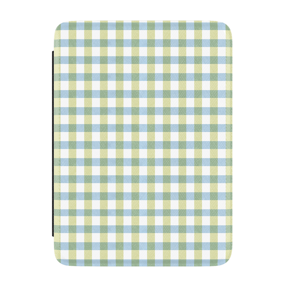 Pastel Picnic | Blue & Green Gingham Kindle Case