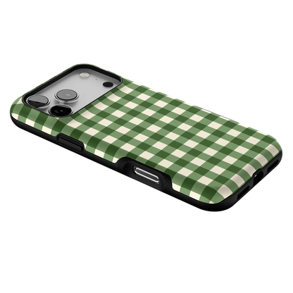 Checked Twice | Green Plaid Case