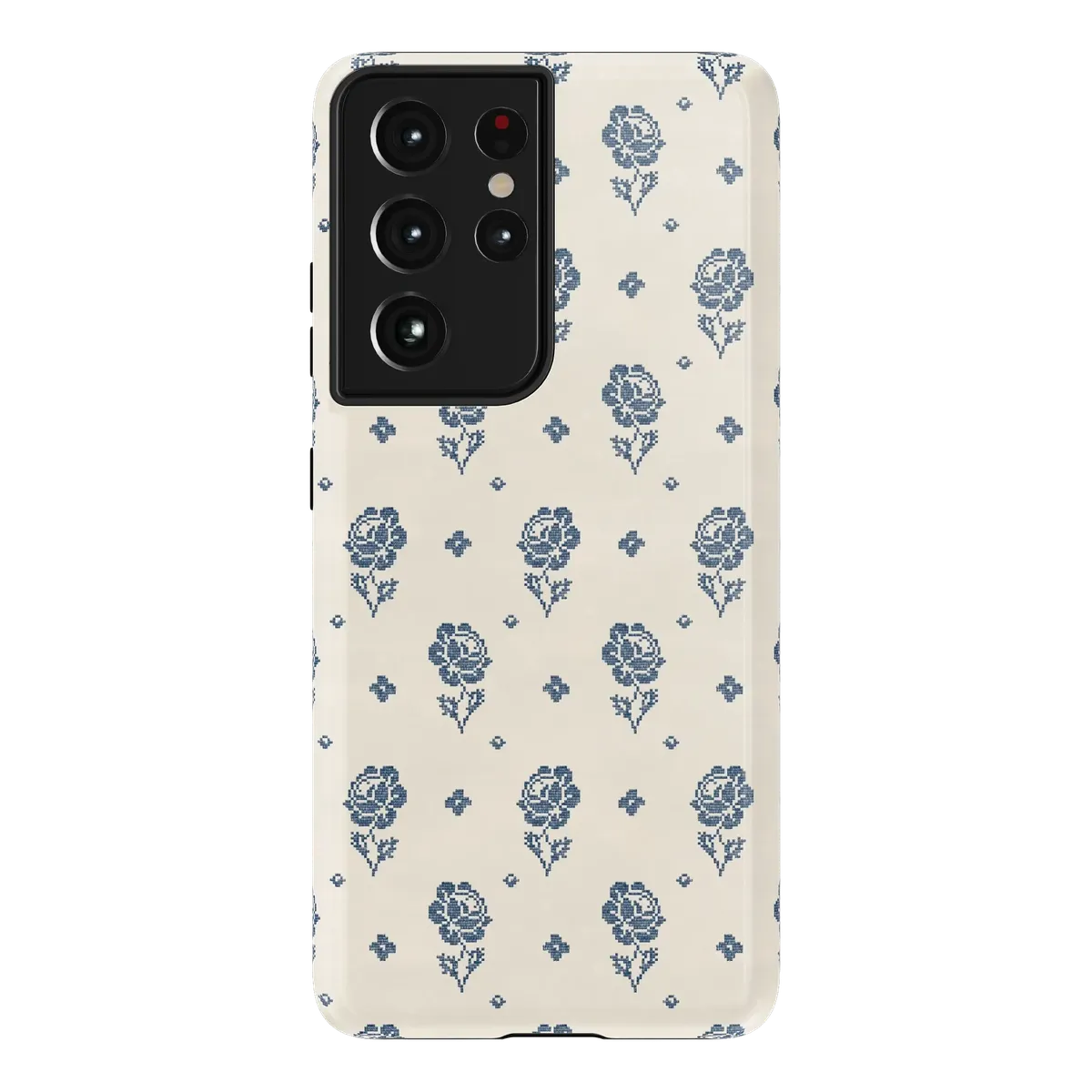 Seaside Stitch | Vintage Roses Case - Galaxy S21 Ultra