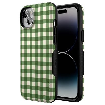Checked Twice | Green Plaid Case