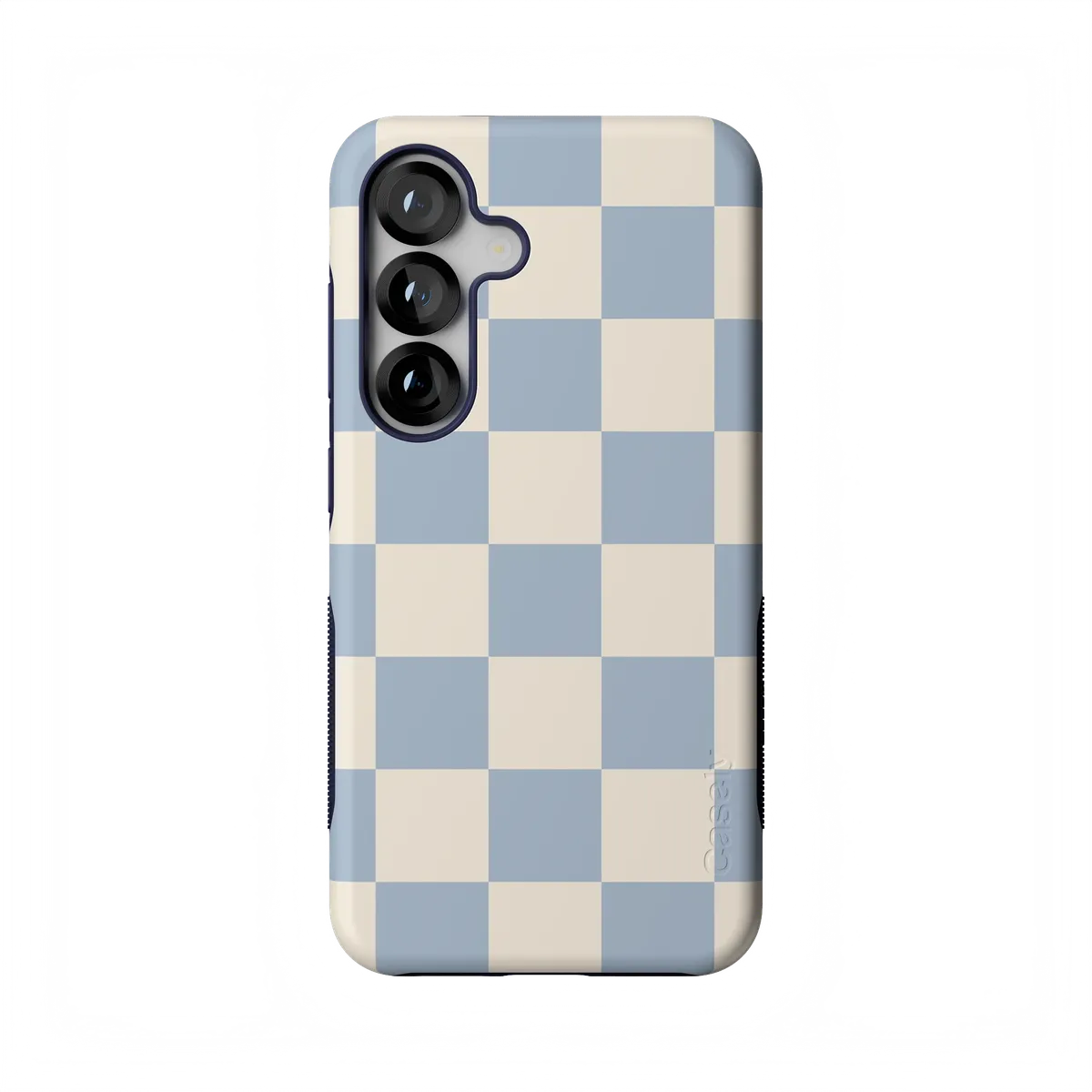 Fit Check | Light Blue Checkerboard Case - Galaxy S25